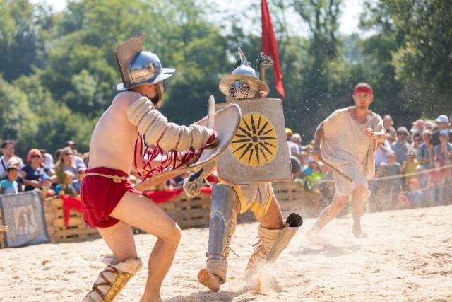 Brot und Spiele wollten die Römer - vor allem Gladiatorenkämpfe zogen die Massen an.