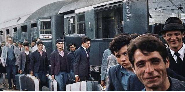 Gemischte Gefühle bei den italienischen Gastarbeitern