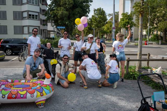Karma-Lama-Event in Zürich. Foto: zVg