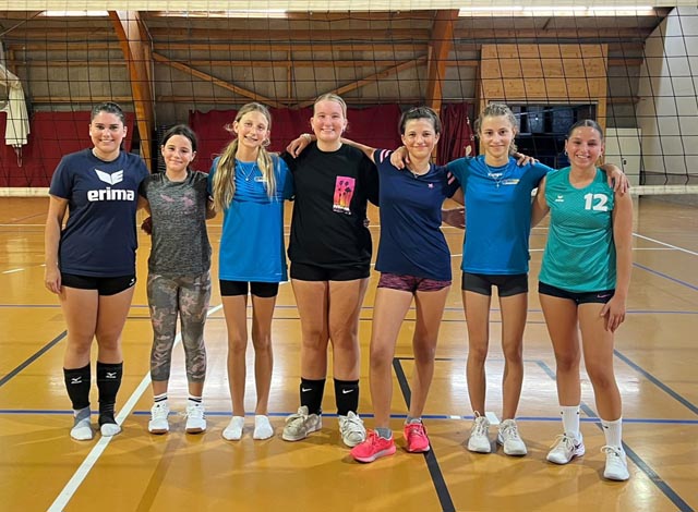 Mit dem neuen U16-Team baut der VBC Stein nicht nur seinen Nachwuchs weiter aus, sondern schafft auch eine tolle Plattform für junge Sporttalente, sich engagiert einzubringen und gemeinsam Volleyball zu erleben. Foto: zVg