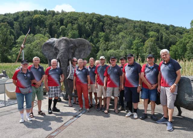 Die Männerturner Gipf-Oberfrick in Vicques