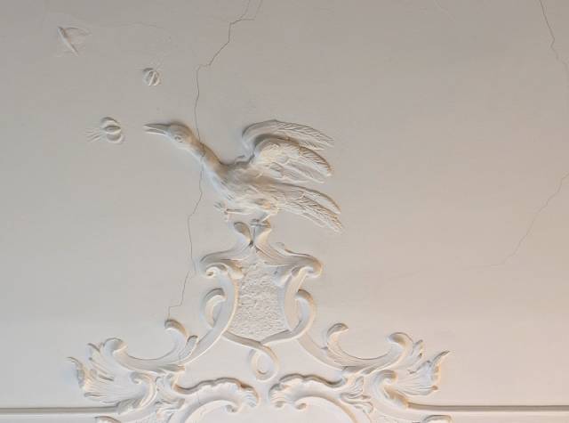 Stuckdetail aus dem Rathaus Brugg