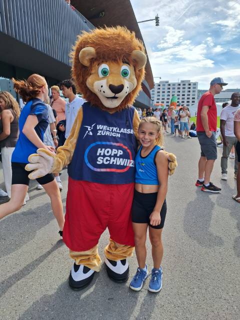 Mara Hodel zeigte beeindruckende Leistungen beim UBS Kids Cup.