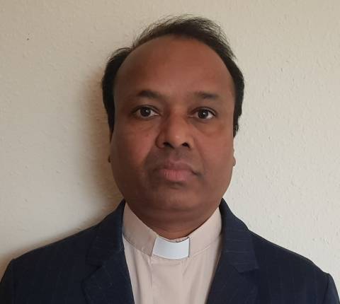 Pater Francis Belevendiran, ursprünglich aus Südindien, wechselt vom deutschen Bistum Fulda in den Pastoralraum Mittleres Fricktal. Foto: zVg