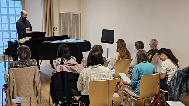 Probe des Projektchors Chortus. Foto: zVg