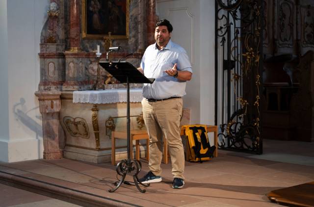 Der Referent Martin Bürgin