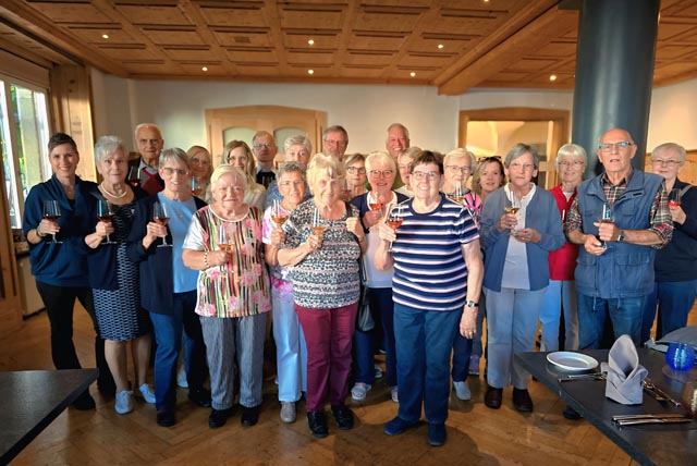 Die Aktiv-Ferien-Gruppe verbrachte eine schöne Woche im Bündnerland. Foto: zVg