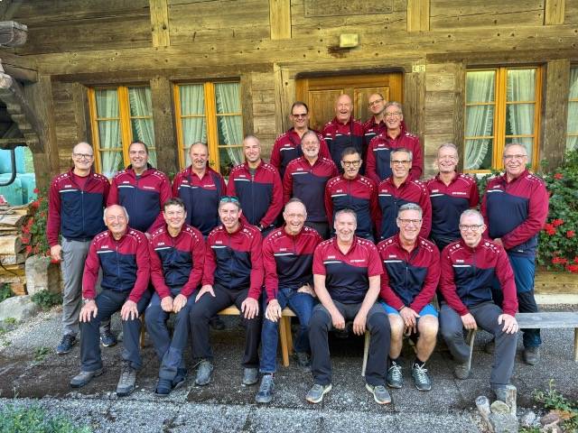 Der Zwischen Napf, Käse und Guetzli – MTV Wölflinswil auf Turnerreise im Emmental. Foto: Marc Böller