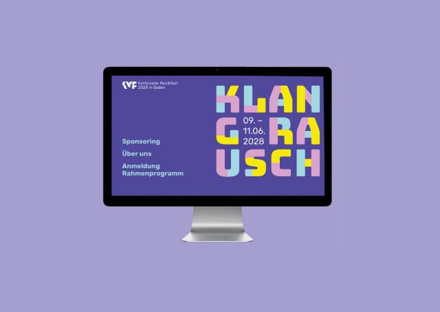Das Kantonale Musikfest 2028 hat seinen neuen Auftritt lanciert. Unter www.kmf2028.ch sind ab sofort Informationen zum Grossanlass in Baden zu finden.