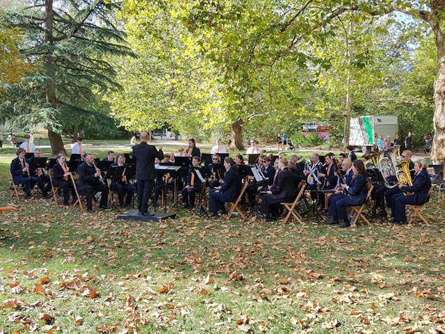 Bettagsgottesdienst im Stadtpark von Rheinfelden. Foto: zVg