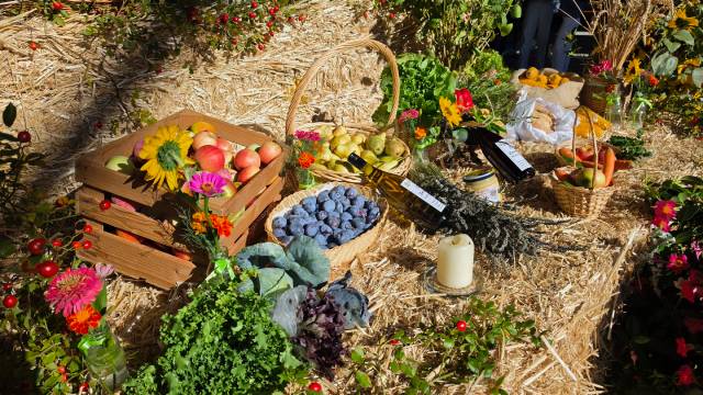 In Gipf-Oberfrick wurde der Erntedankgottesdienst gefeiert.