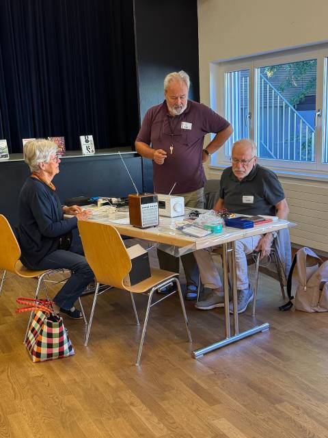 Impressionen vom Repair-Café in Kaiseraugst