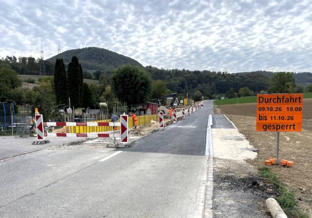 Verbindungsstrasse Kaisten-Ittenthal