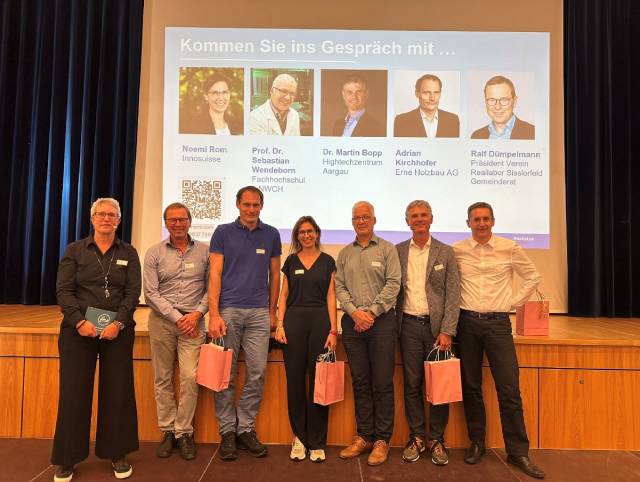 Referentinnen und Referenten des 6. Netzwerkanlasses des Vereins Reallabor Sisslerfeld. Foto: zVg