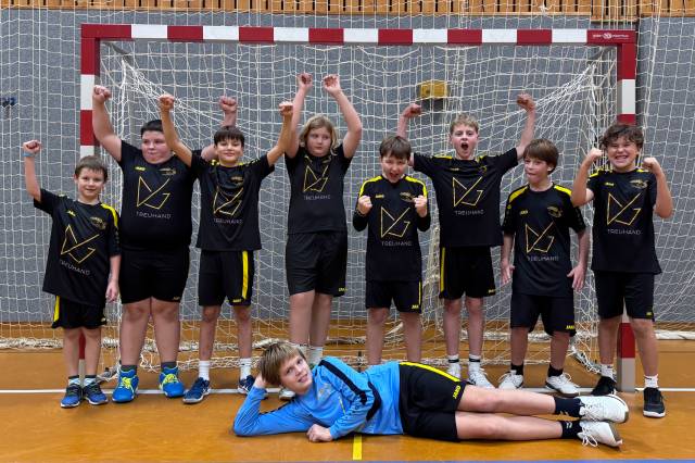 Drei Siege errang das U13-Team.