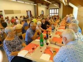 Gemütlicher Seniorenmittag der Frauengemeinschaft Mumpf. Foto: zVg