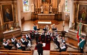 Musikgesellschaft Schupfart lud zum Kirchenkonzert. Foto: zVg 