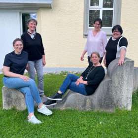 Der neue Vorstand: Melanie Hüllmantel, Nelly Lehmann, Katja Stäuble, Erika Ramseier und die Präsidentin Patricia Käser (v.l.). Foto: zVg