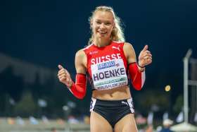 Freut sich über 5. EM-Rang: Fabienne Hoenke. Foto: Athletix.ch